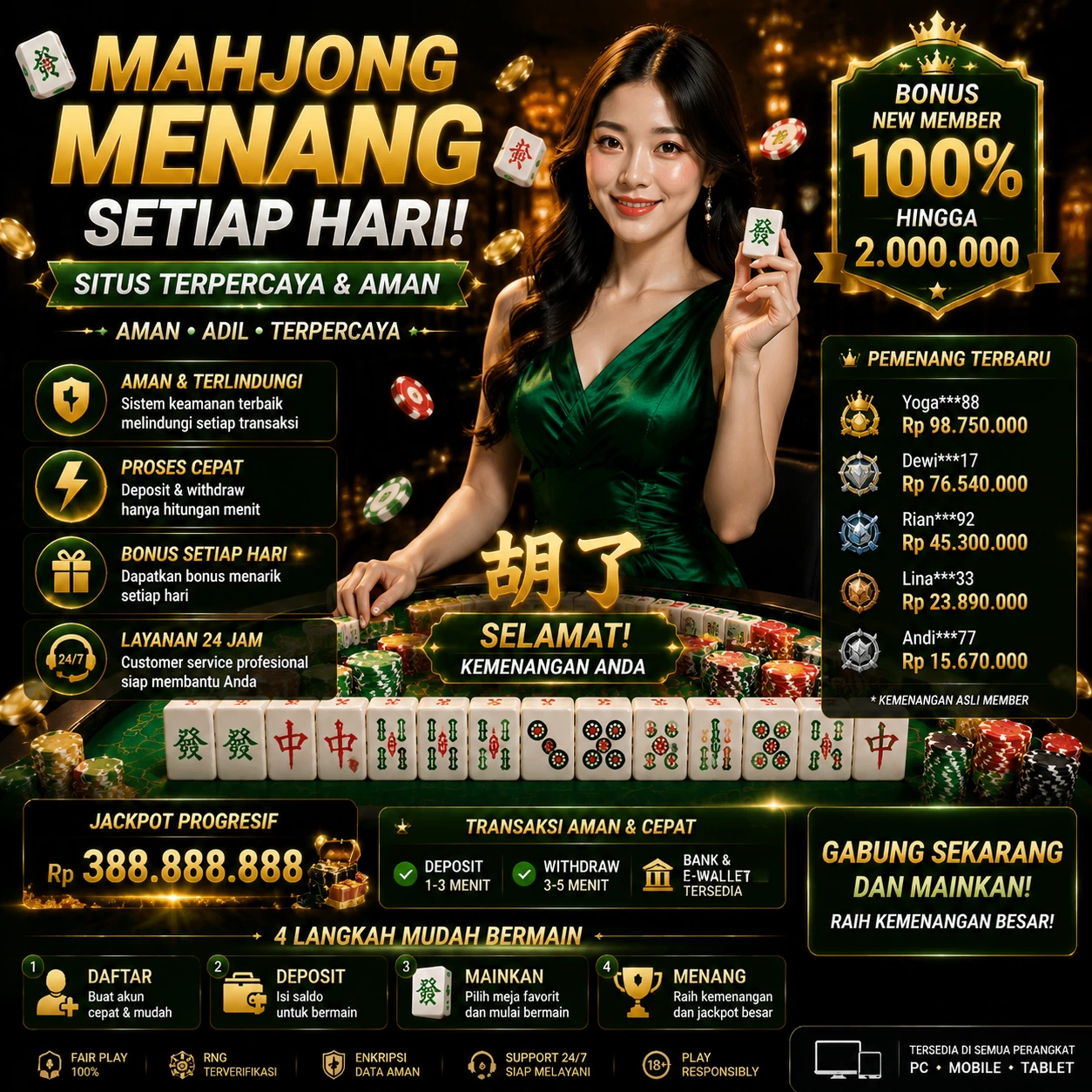 Proses download APK di browser Chrome Android